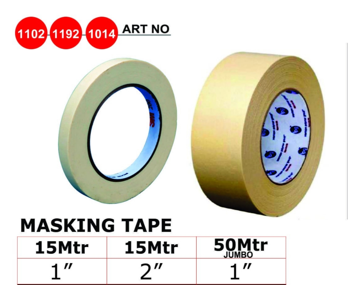 Masking Tapes - 1 inch Jumbo - Image 2